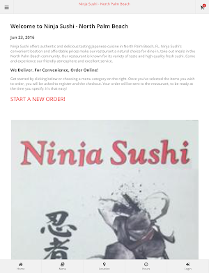 Ninja Sushi - North Palm Beach Screenshot 3