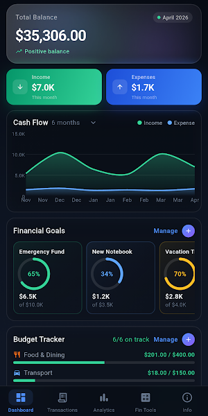 FinManager Screenshot 0