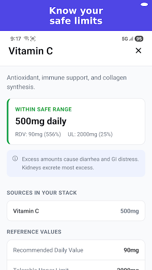 VitaminStack Screenshot 3