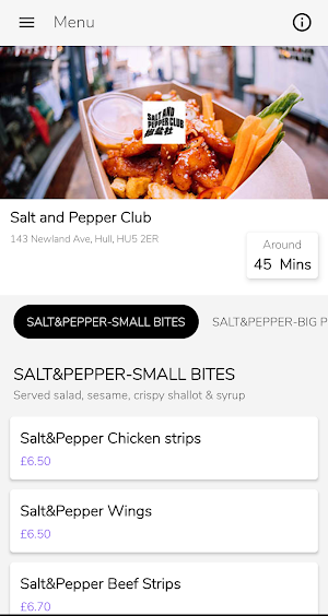 Salt and Pepper Club Screenshot 0