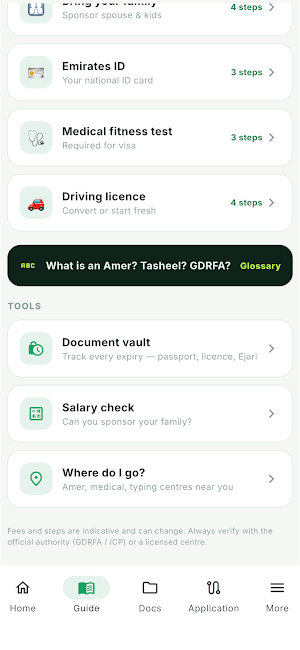 StayBuddy: UAE Visa Helper Screenshot 1