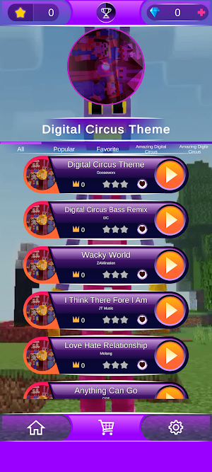 Digital Circus Tile Hop Screenshot 0