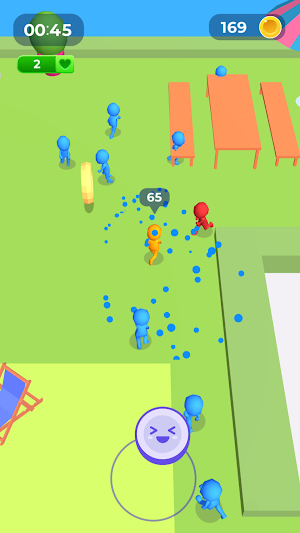 Run and Pop: 3d little people Screenshot 2