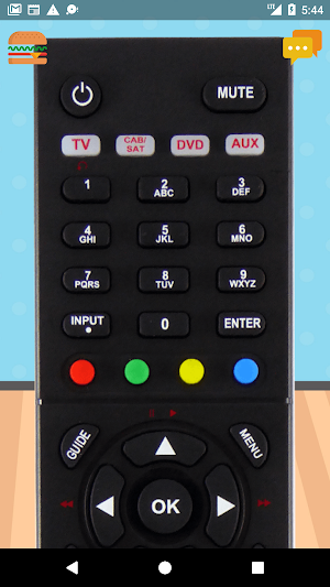 Remote Control For Polaroid TV Screenshot 0