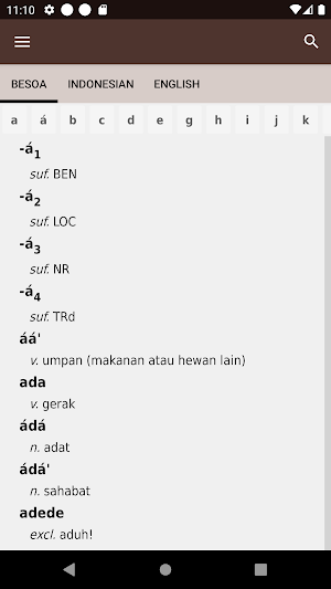 Kamus Behoa Screenshot 0