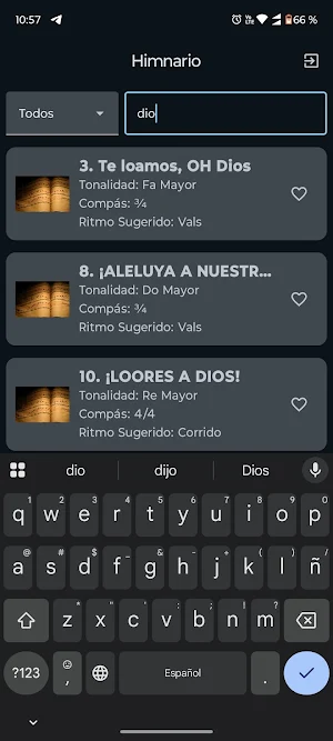 Himnario Corazón y Vida Screenshot 1