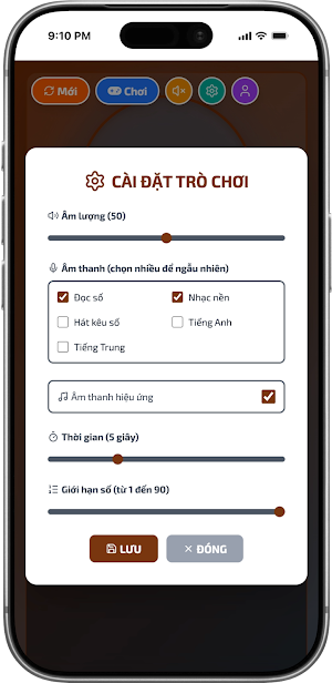 LoTo Show: Kêu Số Tự Động Screenshot 1