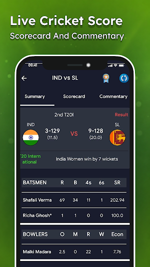 Live Cricket TV HD Screenshot 2