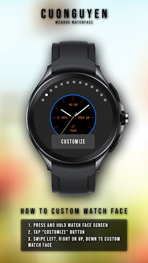 Watch face Vintage CNW0011 Screenshot 3