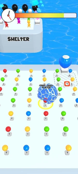 Balloon vs needle race screenshot 3