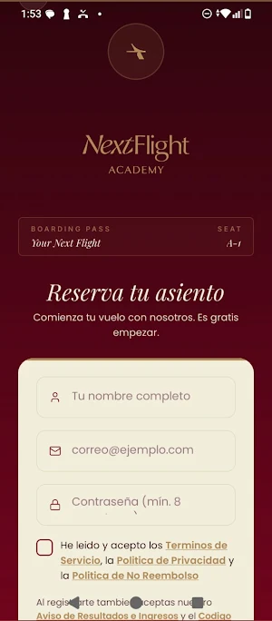 NextFlight Academy Screenshot 1