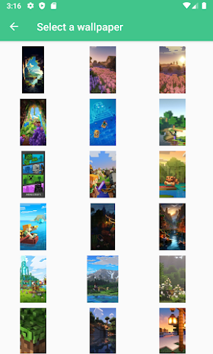 Minecraft Wallpaper Photos Screenshot 1