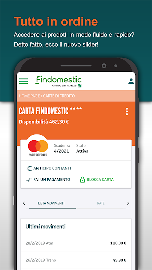 Findomestic Mobile Screenshot 1