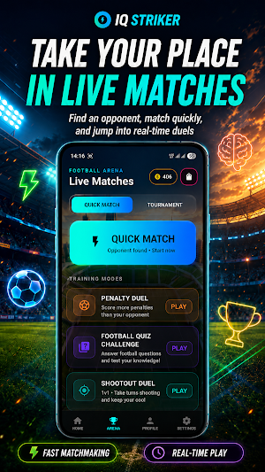 Football Striker: Quiz Game Screenshot 2