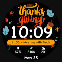 Happy Thanksgiving Autumn