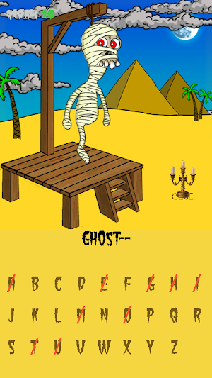 Halloween Hangman Screenshot 1