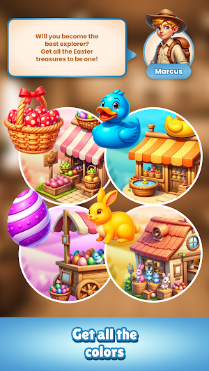 Easter Eggs Merge - Match Game Screenshot 3