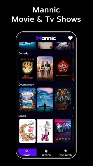 Mannic : Movie & Tv Shows Screenshot 0