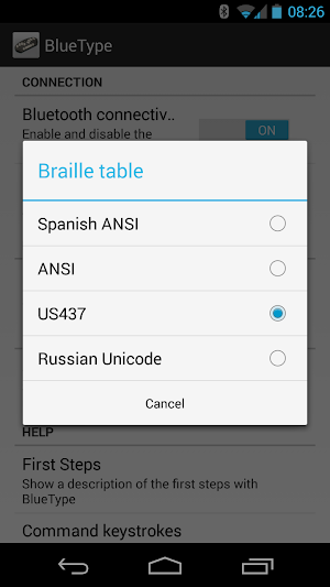 BlueType Screenshot 1