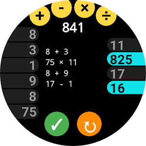 Numb3rs / WearOS Screenshot 2