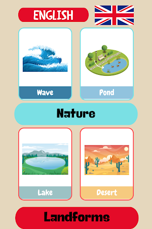 Nature and Space Flashcards Screenshot 0