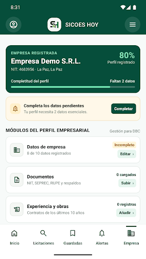 SICOES HOY Screenshot 2