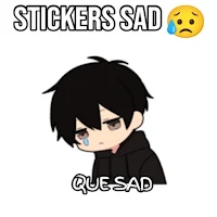 Stickers memes sad
