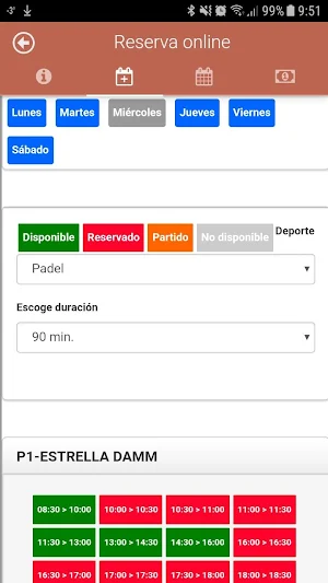 Zamora Padel Screenshot 3