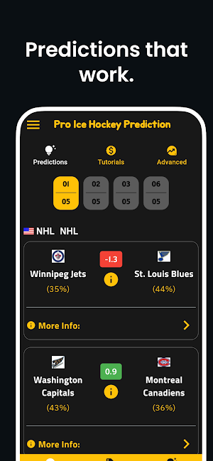 Ice Hockey Predictions & Tips Screenshot 1