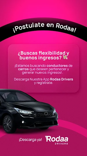 Rodaa Driver: Conduce y Gana Screenshot 0