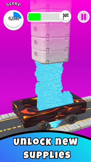 Perfect Fill - Falling sand 3D Screenshot 2