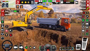 JCB Game Snow Excavator Games Screenshot 0