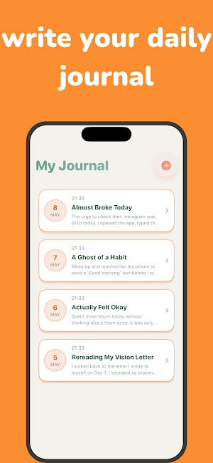 No Contact Tracker - Breakup Screenshot 2