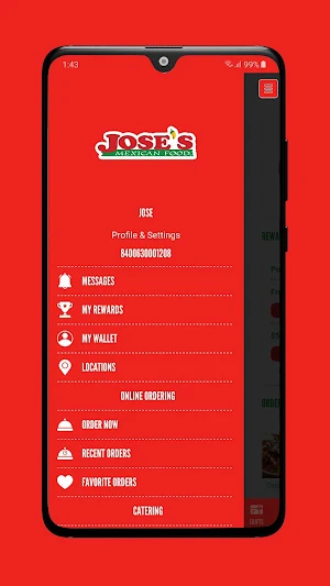 Jose's Mexican Food Screenshot 1