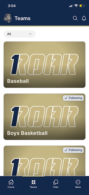 Foley Lions Athletics Screenshot 1