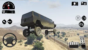 Big Limo Offroad Car Driving Simulator game 2021 Screenshot 2