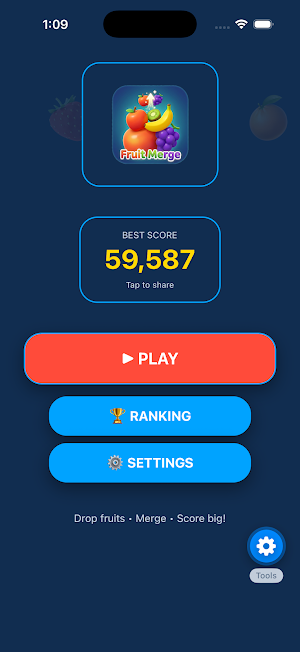 Fruit Merge World: Puzzle Screenshot 0