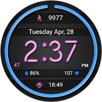 Neon Lights Watch Face 2026