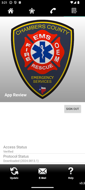 Chambers County EMS Protocols Screenshot 0