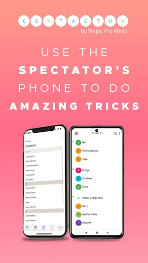 Contactum - Magic Trick with the Spectator's Phone Screenshot 0
