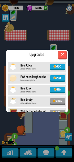 Idle Pizza – Restaurant Tycoon Screenshot 2