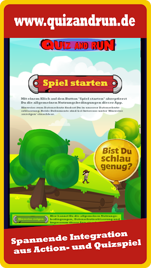 Quiz & Run: Schlaue Action ! Screenshot 0