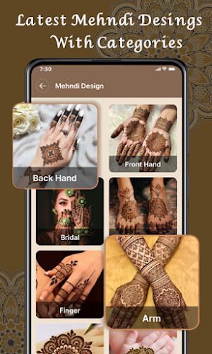 Simple, Latest Mehndi Desings Screenshot 1