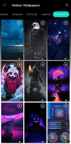Motion - Video Wallpaper Screenshot 0