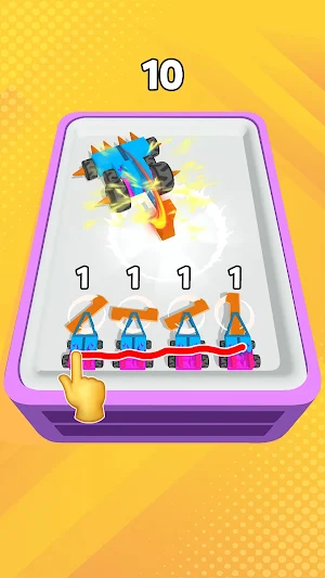 Merge Bots: Merge Battle Games Screenshot 0