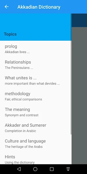 Akkadian Dictionary Screenshot 3