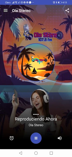 Ola Stereo 107.9 Screenshot 1