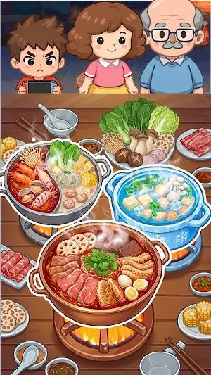 Hotpot Shop - Sorting Game Screenshot 0