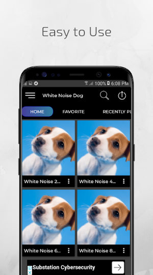 White Noise Dog Relaxing Screenshot 1