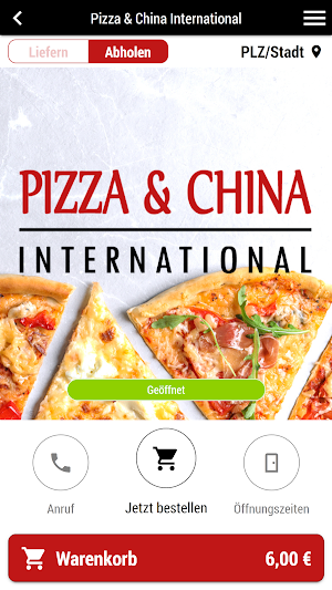 Pizza & China International Screenshot 0
